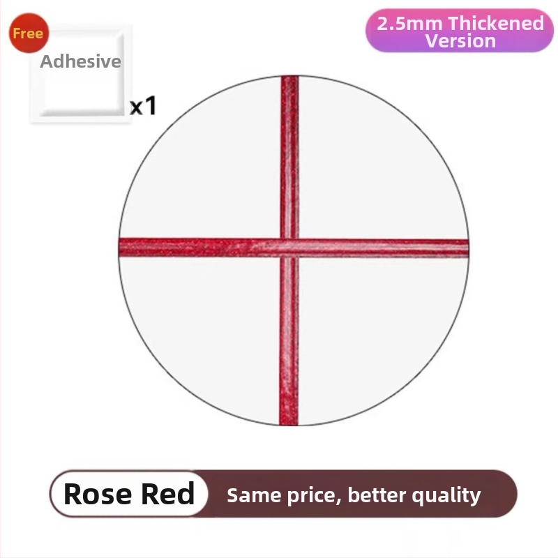 PVC самозалепваща стенна декорация за кухня и баня – мухълоустойчиво и водоустойчиво уплътнение за фуги, декоративна линия