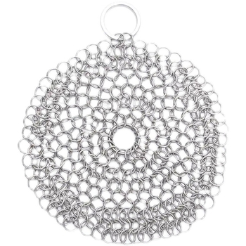 Μεταλλική βούρτσα καθαρισμού με σύρμα για κατσαρόλες, ανθεκτική σε υψηλές θερμοκρασίες, κατάλληλη για κουζίνα