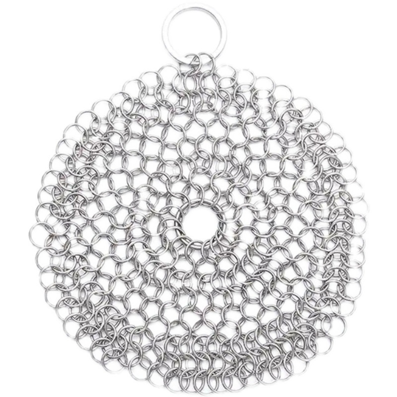 Μεταλλική βούρτσα καθαρισμού με σύρμα για κατσαρόλες, ανθεκτική σε υψηλές θερμοκρασίες, κατάλληλη για κουζίνα