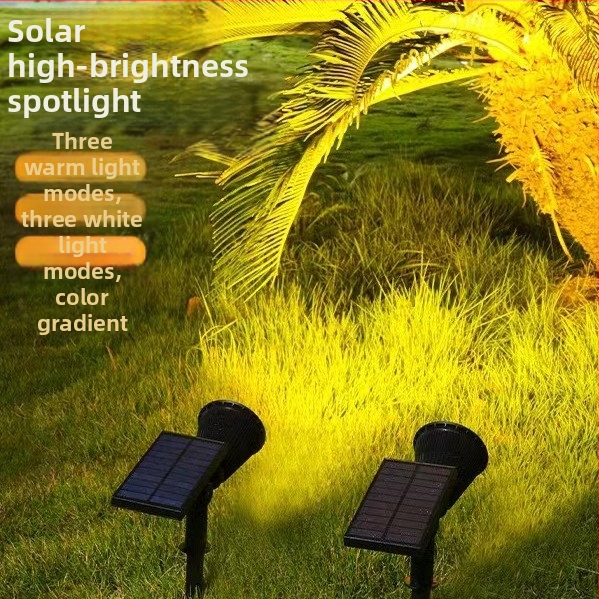 Saulės energijos kraštovaizdžio apšvietimas su išmaniuoju jungikliu, IP65 atsparus vandeniui, 6-10W, LED karoliukai iš aokeni