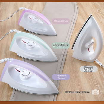 Οικιακό vintage ηλεκτρικό σίδερο ξηρού σιδερώματος χωρίς νερό για στρας και μεταφορά θερμότητας — βάση από ανοξείδωτο χάλυβα, μοντέλο 1, πιστοποιητικό 3C 2020180717014894