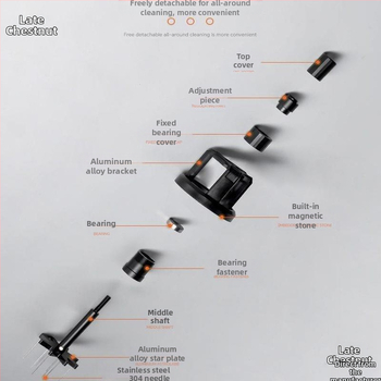 Διανομέας σκόνης με απλό στυλ, μη χειροποίητος