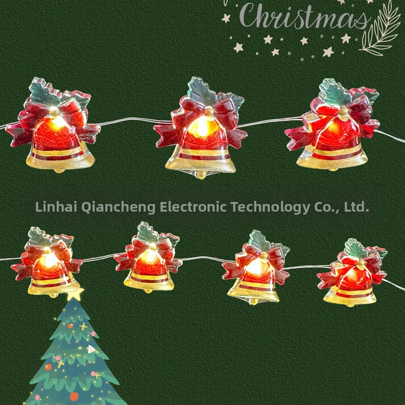 Коледни светлини на медна жица, 30 светодиода, IP44, захранване с батерия, 5000K, 50000 ч. живот