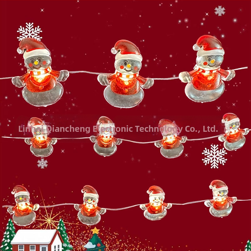 Коледни светлини на медна жица, 30 светодиода, IP44, захранване с батерия, 5000K, 50000 ч. живот