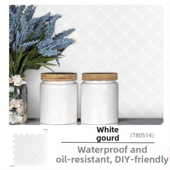 3D κρυστάλλινο αυτοκόλλητο τοίχου – PET+PU κόλλα, αυτοκόλλητο, ανθεκτικό σε λιπαρούς λεκέδες και υγρασία, 1 τεμάχιο, μοντέρνο διακοσμητικό για κουζίνα, μπάνιο και σαλόνι