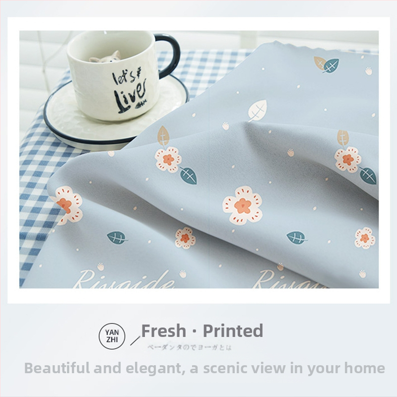 Разделяща преградна завеса – полиестер, печат, модерен минимализъм, за хол, спалня, кабинет, ресторан и балкон; монтажът не е включен.