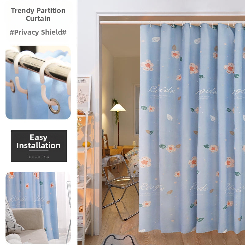 Skiriamoji užuolaida – poliesteris, spauda, šiuolaikinis minimalistinis stilius, svetainė, miegamasis, studija, restoranas ir balkonas; montavimas neįskaičiuotas.