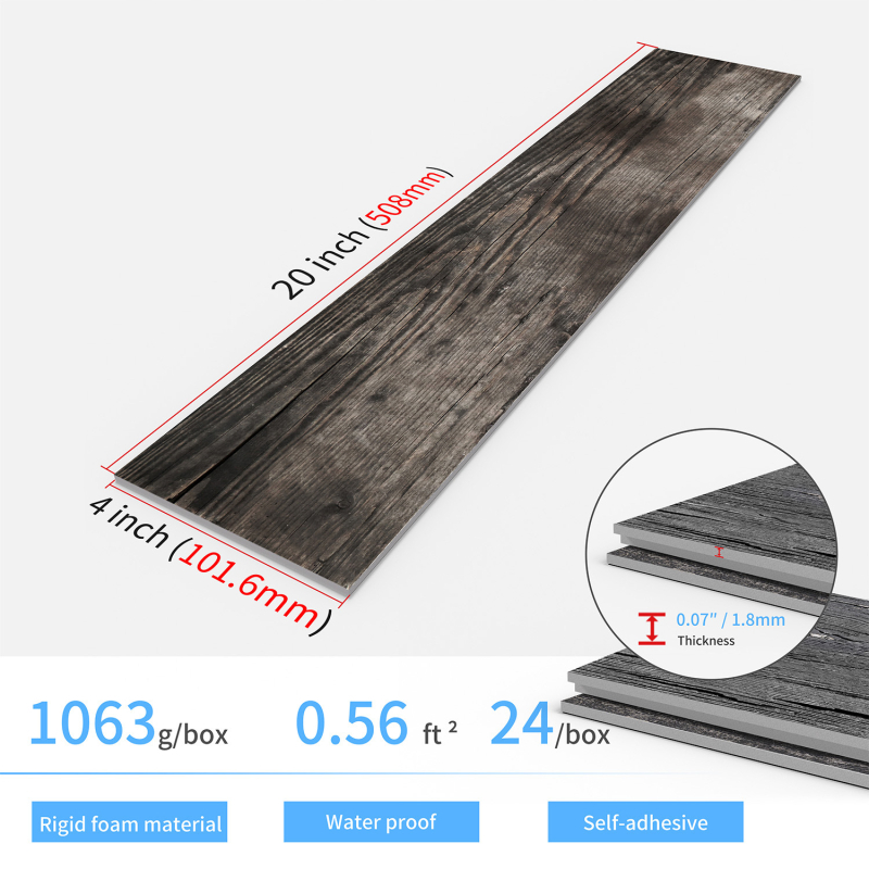 Fali matricák - PET anyag; vízálló; szennyeződésálló; több mint 5 darab