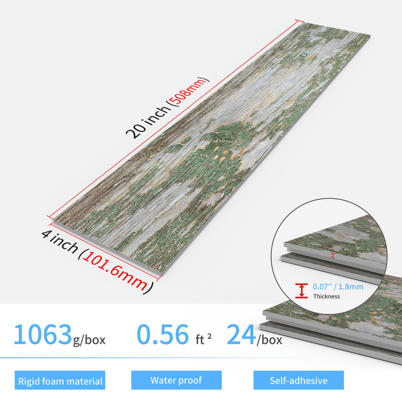 Fali matricák - PET anyag; vízálló; szennyeződésálló; több mint 5 darab