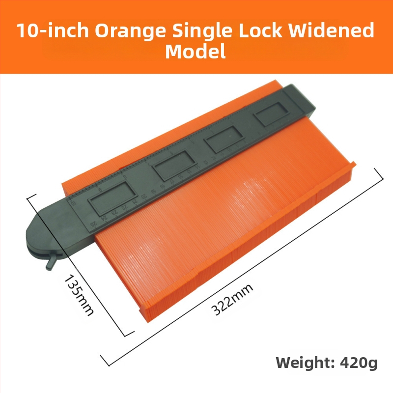 Haihua контурен измервател за профили с неправилна форма – прецизен дърводелски инструмент