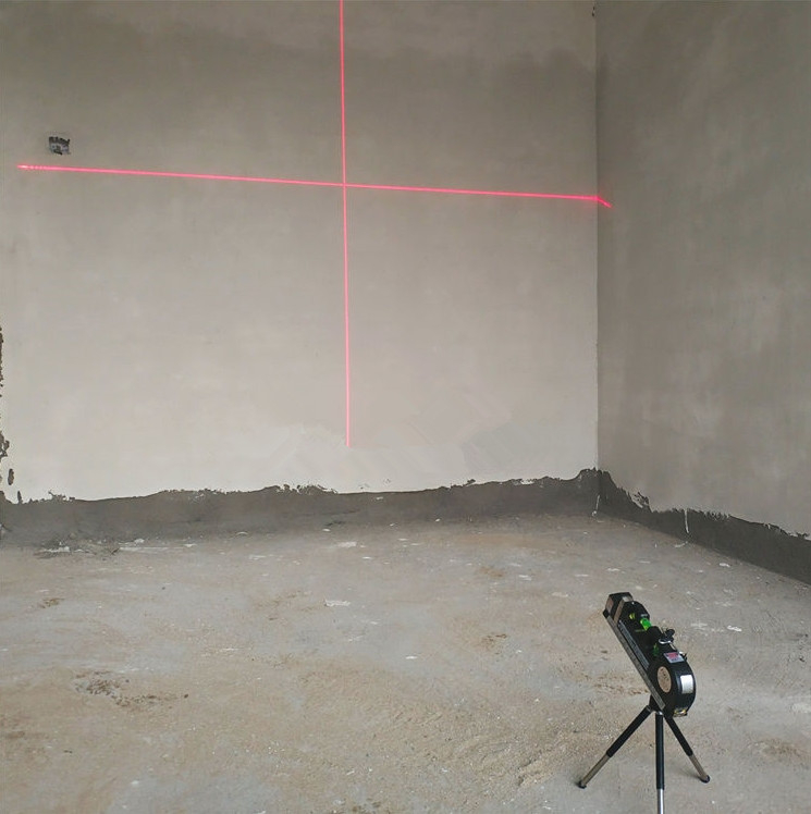 Лазерен нивелир с инфрачервена прецизност, силно магнитно задържане, за домашна употреба, хоризонтален нивелир