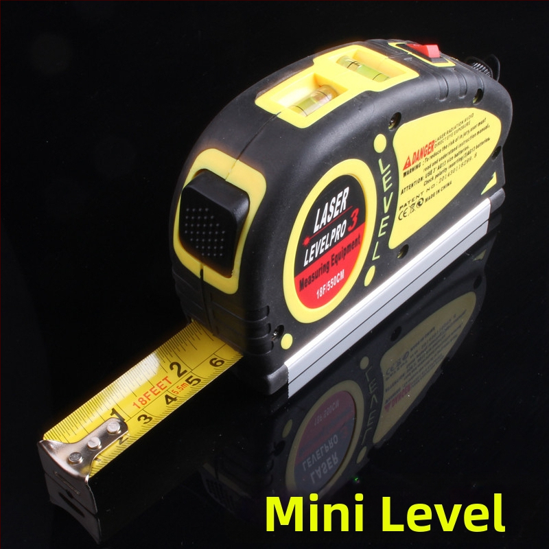 Лазерен нивелир с инфрачервена прецизност, силно магнитно задържане, за домашна употреба, хоризонтален нивелир