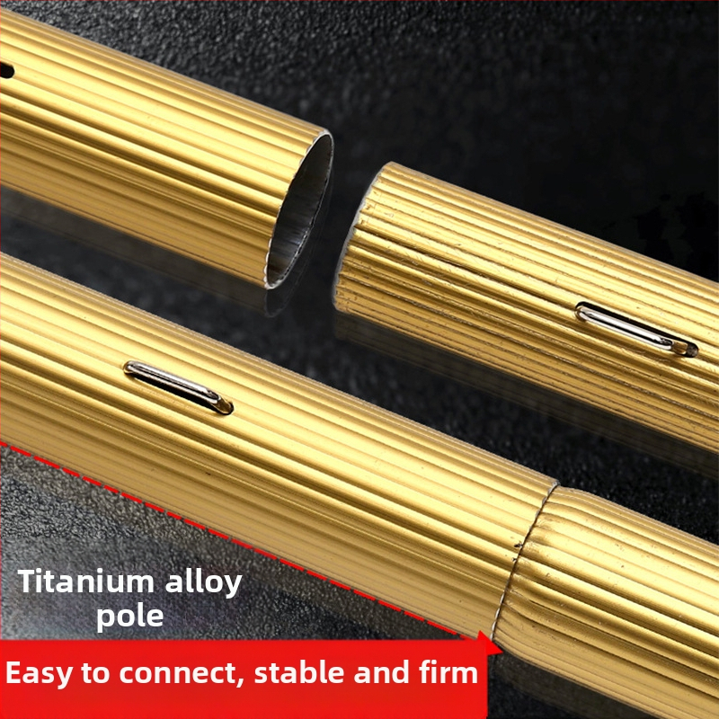 Shijie Домашно устройство за почистване на стъкла с удължена телескопична дръжка, едностранно избърсване, неръждаема стомана