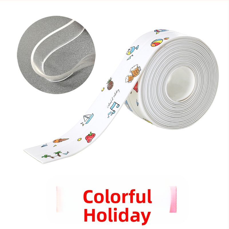 Уплътнителна лента за кухненски и мивни фуги, мухъл-устойчива, водоустойчива, влагоустойчива, запълва пролуките