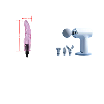 Mini nešiojamas raumenų masažuoklis su 4 masažo galvutėmis, kelių lygių reguliavimas, automatinis išjungimas ir triukšmas mažiau nei 36 dB