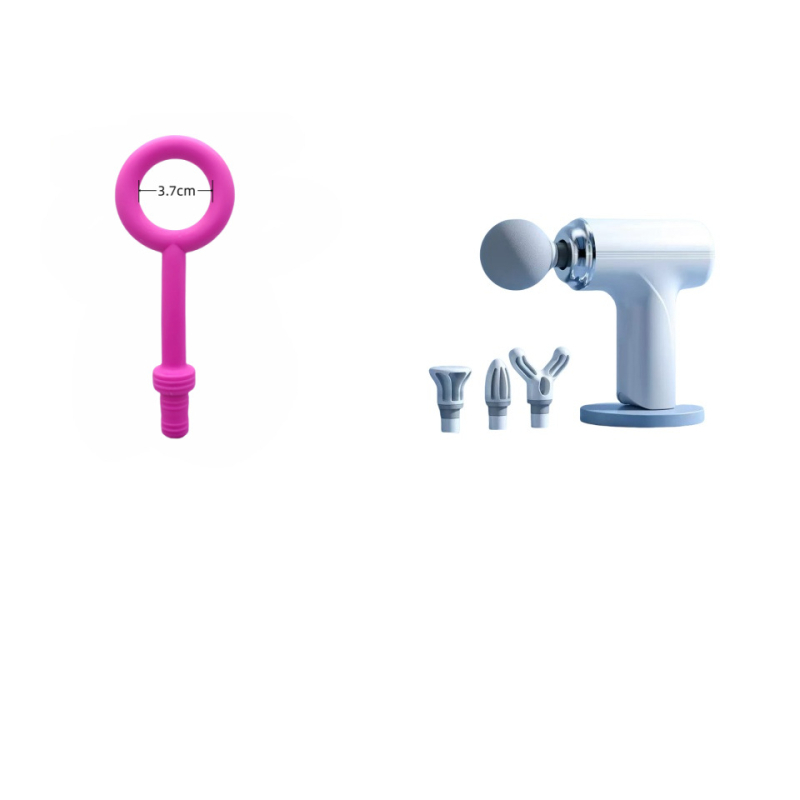 Mini nešiojamas raumenų masažuoklis su 4 masažo galvutėmis, kelių lygių reguliavimas, automatinis išjungimas ir triukšmas mažiau nei 36 dB