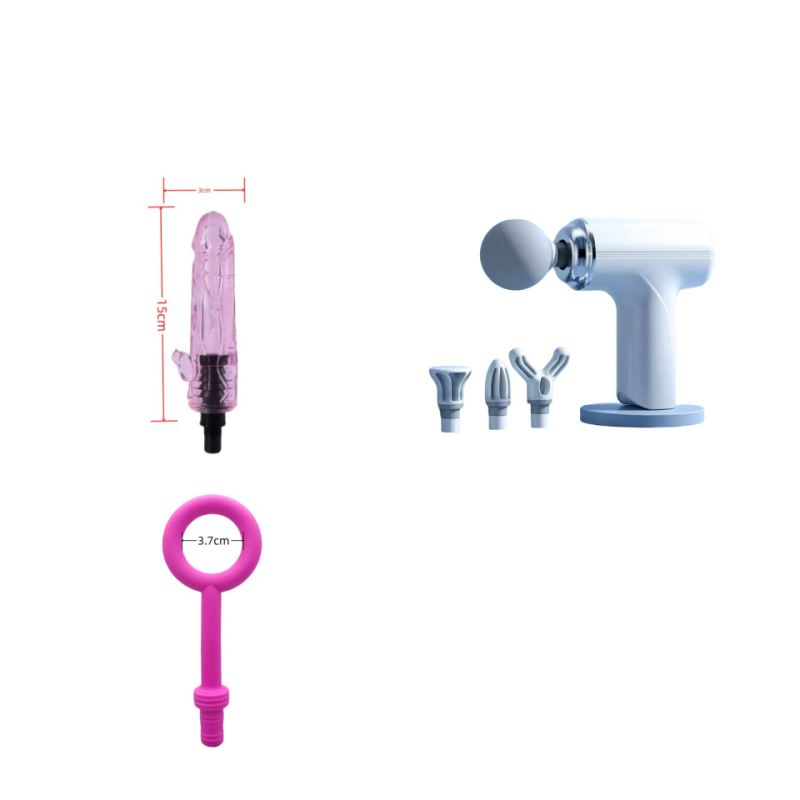 Mini nešiojamas raumenų masažuoklis su 4 masažo galvutėmis, kelių lygių reguliavimas, automatinis išjungimas ir triukšmas mažiau nei 36 dB