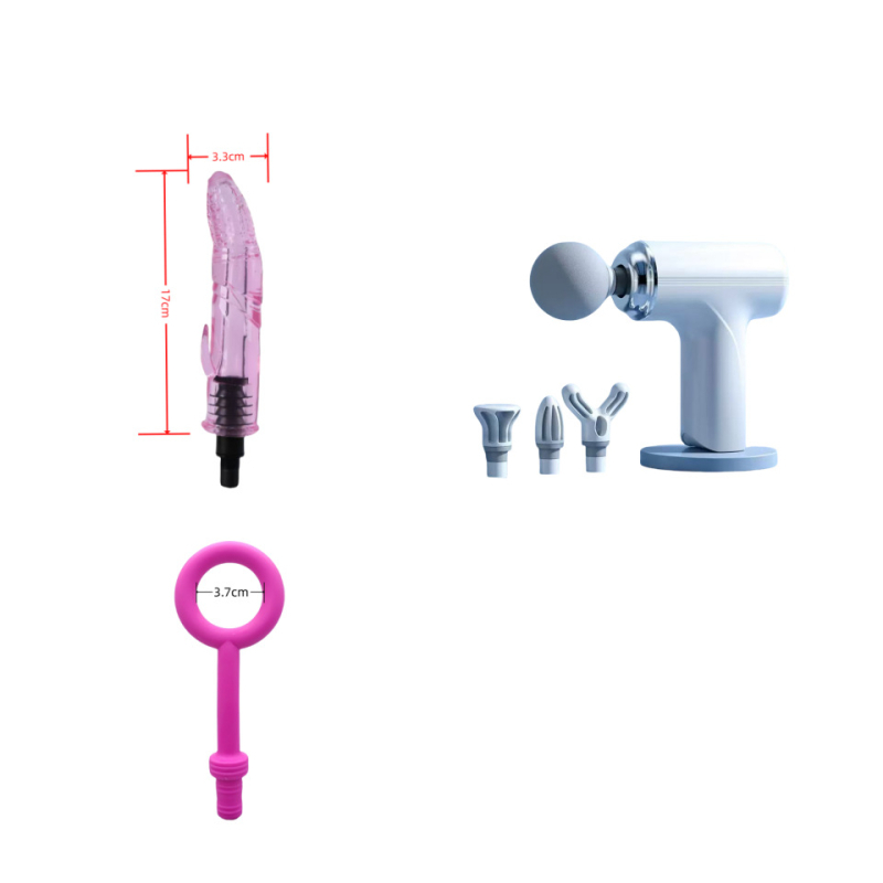 Mini nešiojamas raumenų masažuoklis su 4 masažo galvutėmis, kelių lygių reguliavimas, automatinis išjungimas ir triukšmas mažiau nei 36 dB