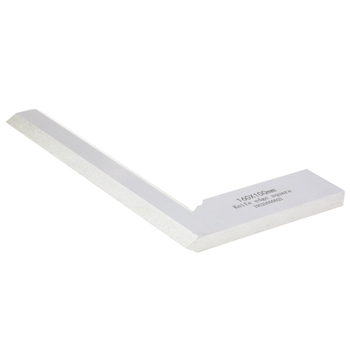 Τετράγωνος γωνιακός χάρακας με κοπτικό άκρο από ανθρακούχο ατσάλι, 75–600 mm, 90° διαβάθμιση