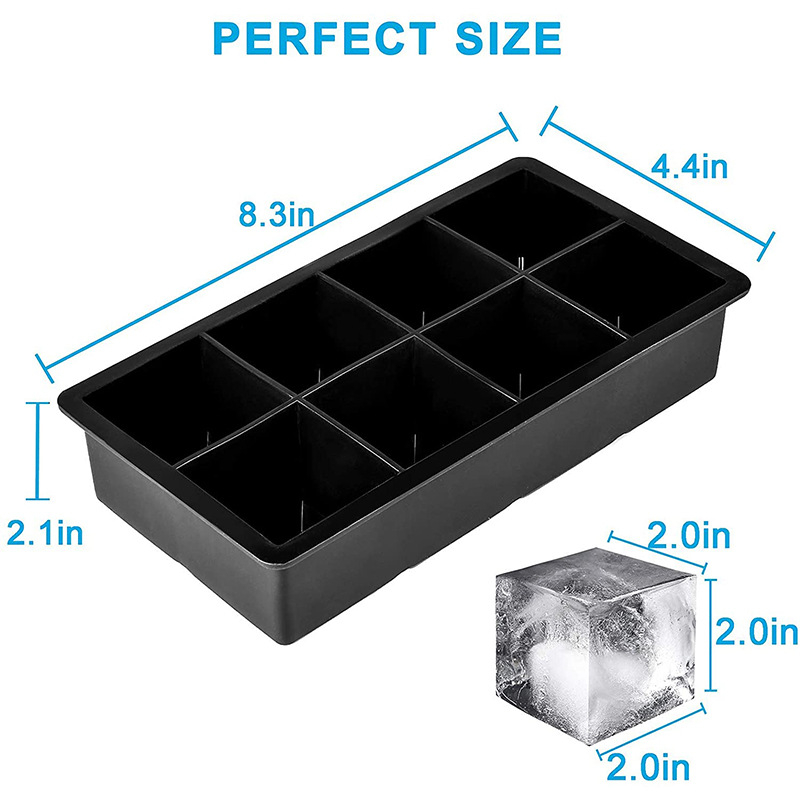 Si Fang Xing Szilikon Jégkészlet – FDA‑minősítés, 37‑cellás méhsejt szerkezetű jégkészlet, gyors fagyás és könnyű kioldás