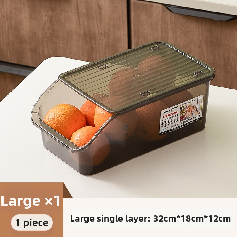 Кутия за съхранение в хладилник, хранителна пластмаса, запазва свежест, уплътнява, модерен минималистичен дизайн