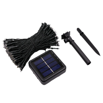 Φωτιστικά εξωτερικού χώρου με χαλκό καλώδιο – 50/100/200/300 LED, IP65, ηλιακή τροφοδοσία, Sanan LED τσιπ, μοντέλο YN-305, διακόσμηση κήπου