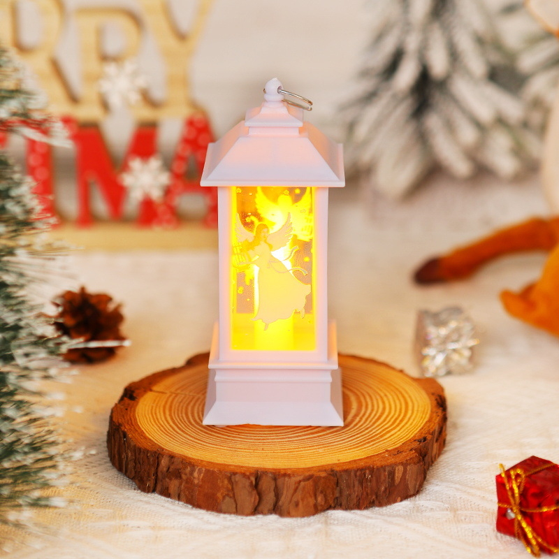 Коледен фенерен орнамент, PET материал, машинно производство, корейски карикатурен стил, коледна тематика