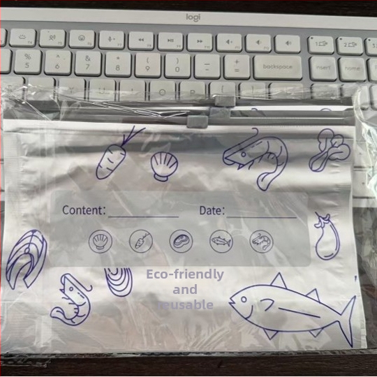 Aliuminio folijos laikymo maišelis namų virtuvei – self-sealing, atsparus temperatūroms nuo -60°C iki 100°C, sterilizacija ir antibakterinis