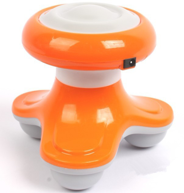 XF-6901 Mini USB masāžas ierīce – vibrācijas masāža ar 3 kontakta punktiem, trijnieka dizains ar trim kājām, piemērots kaklam, mugurai, viduklim, gurniem, kājām un pēdām