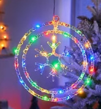 Bőrkábel LED lámpa, dupla gyűrű, forgatható, IP43, 220V