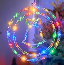 Bőrkábel LED lámpa, dupla gyűrű, forgatható, IP43, 220V