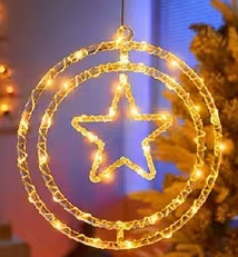 Bőrkábel LED lámpa, dupla gyűrű, forgatható, IP43, 220V