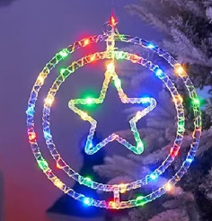 Bőrkábel LED lámpa, dupla gyűrű, forgatható, IP43, 220V