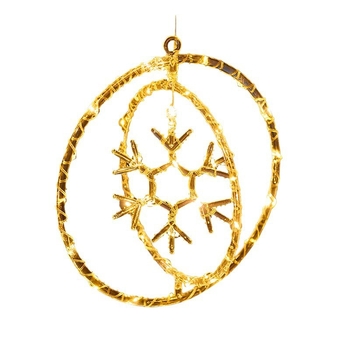 LED λάμπα με δερμάτινο καλώδιο, διπλό δαχτυλίδι, περιστρεφόμενη, IP43 αδιάβροχη, 220V, χειροκίνητος έλεγχος