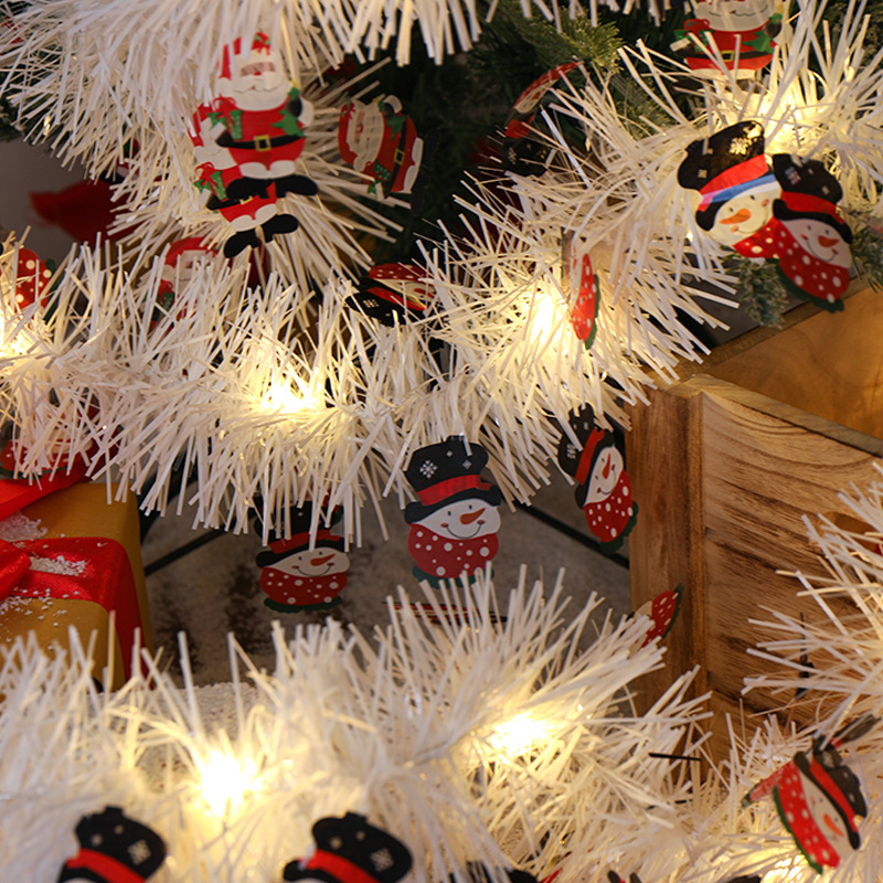 LED karácsonyi füzér, modell SLDS-SDMT0017, G5 lámpatartó, PVC burkolat, 3LM fényáram, IP42