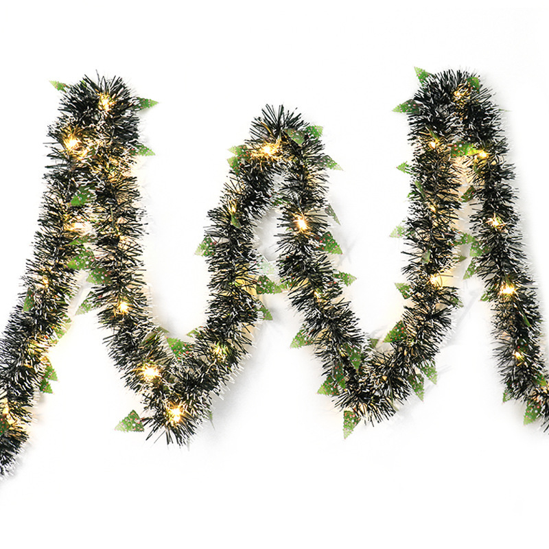 LED karácsonyi füzér, modell SLDS-SDMT0017, G5 lámpatartó, PVC burkolat, 3LM fényáram, IP42