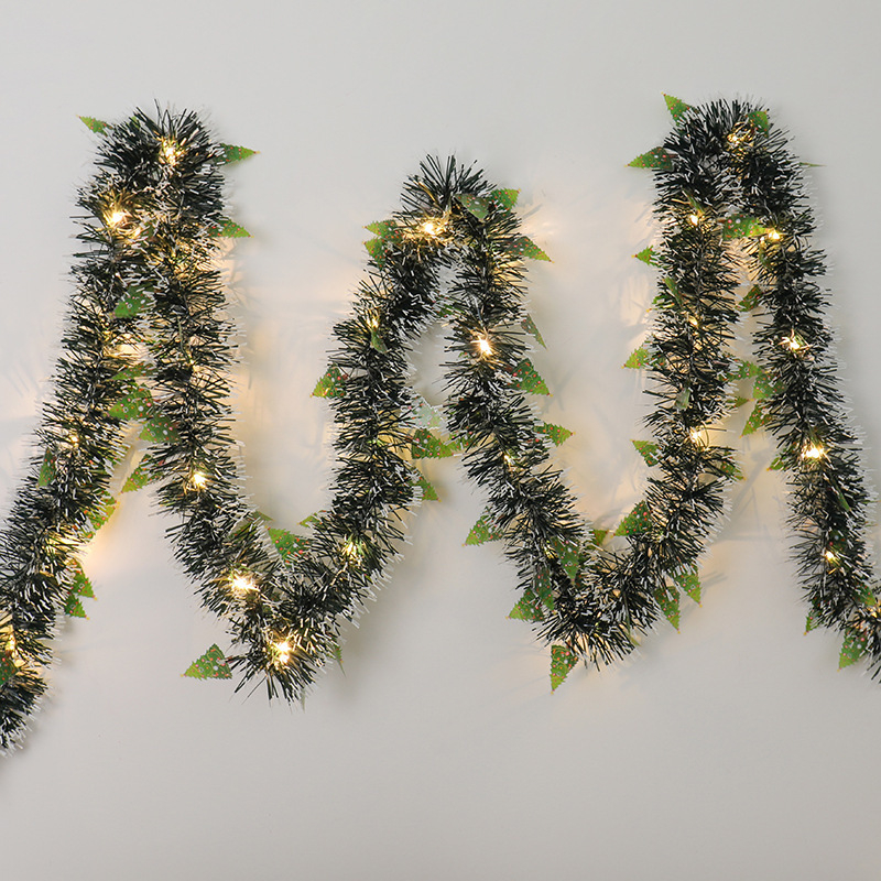 LED karácsonyi füzér, modell SLDS-SDMT0017, G5 lámpatartó, PVC burkolat, 3LM fényáram, IP42