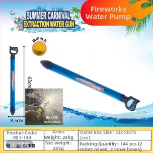 Vandens pistolė vandens mūšiams, aukšto slėgio traukiamasis dizainas, iš plastiko, 3C sertifikatas: 2022182202029400, amžius 7–14 metų