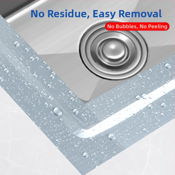 Ταινία σφράγισης για κουζίνα και μπάνιο — αδιάβροχη, αντιμυκητιακή, ανθεκτική σε λάδι, στεγανοποίηση άκρων, προστασία από την υγρασία. Υλικό: Μέταλλο; Εισαγωγή: Όχι; Προέλευση: Άλλο; Συσκευασία: Άλλη