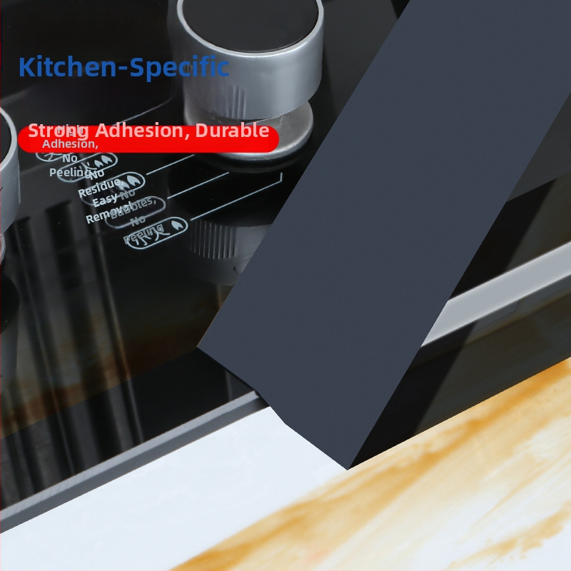 Tesniaca páska pre kuchyňu a kúpeľňu — vodotesná, proti plesniam, odolná voči olejom, tesnenie okrajov, vlhkosť-odolná páska; Materiál: Kov; Importované: Nie; Pôvod: Iné; Balenie: Iné