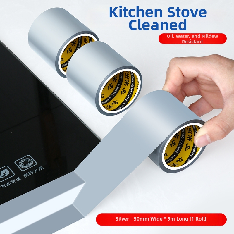 Ταινία σφράγισης για κουζίνα και μπάνιο — αδιάβροχη, αντιμυκητιακή, ανθεκτική σε λάδι, στεγανοποίηση άκρων, προστασία από την υγρασία. Υλικό: Μέταλλο; Εισαγωγή: Όχι; Προέλευση: Άλλο; Συσκευασία: Άλλη