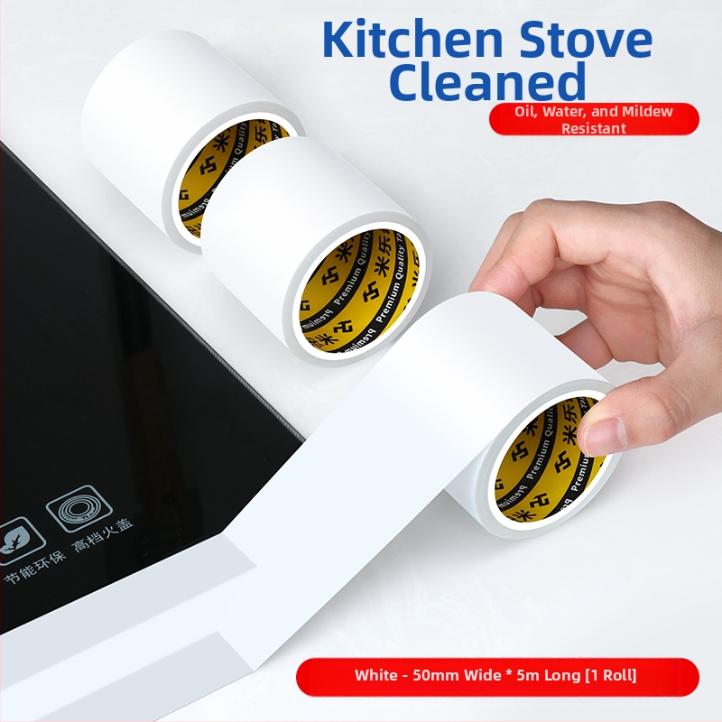 Ταινία σφράγισης για κουζίνα και μπάνιο — αδιάβροχη, αντιμυκητιακή, ανθεκτική σε λάδι, στεγανοποίηση άκρων, προστασία από την υγρασία. Υλικό: Μέταλλο; Εισαγωγή: Όχι; Προέλευση: Άλλο; Συσκευασία: Άλλη