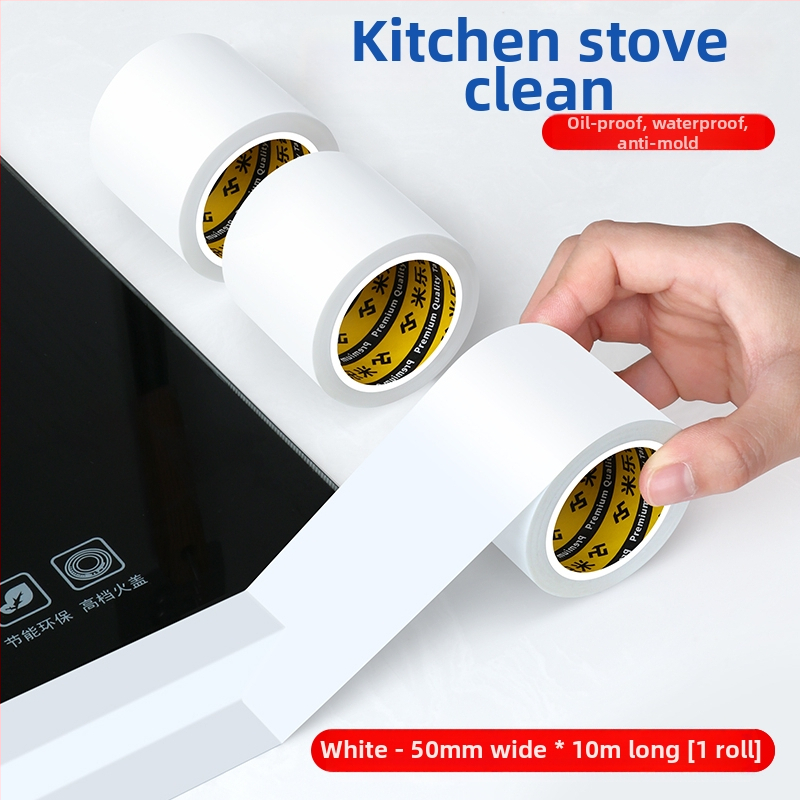 Ταινία σφράγισης για κουζίνα και μπάνιο — αδιάβροχη, αντιμυκητιακή, ανθεκτική σε λάδι, στεγανοποίηση άκρων, προστασία από την υγρασία. Υλικό: Μέταλλο; Εισαγωγή: Όχι; Προέλευση: Άλλο; Συσκευασία: Άλλη