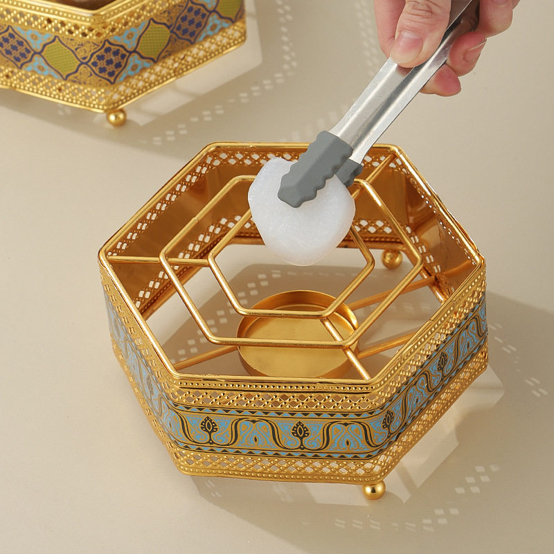 Turkijos kavos puodo šildymo rinkinys iš nerūdijančio plieno, šviesus prabangos retro stilius, tinkamas kavai, pritaikomas