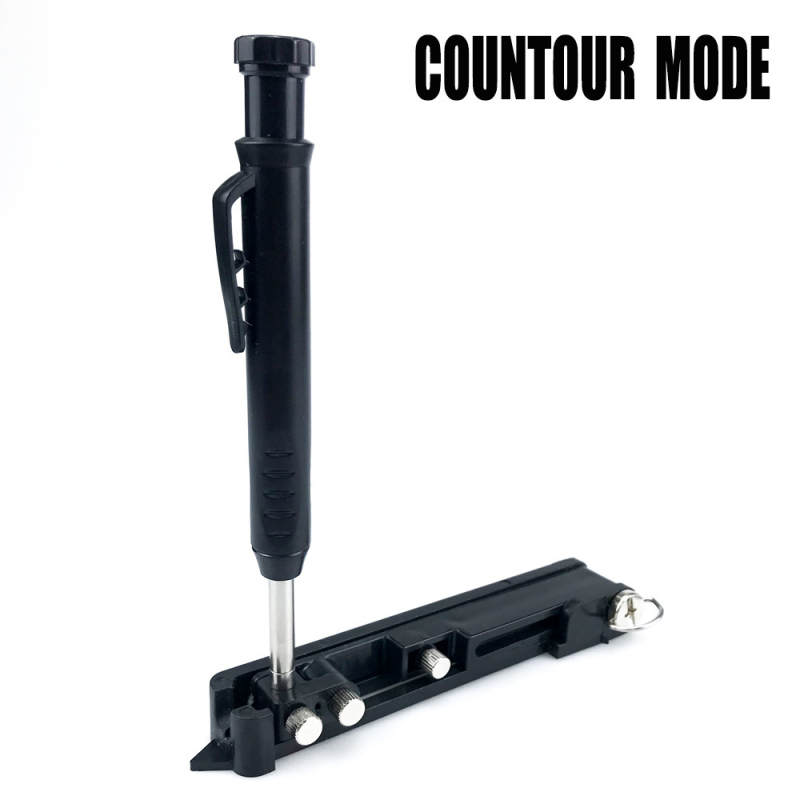 Ácsipari többfunkciós jelölő eszköz kontúr mérővel vonalak jelölésére és profilozására