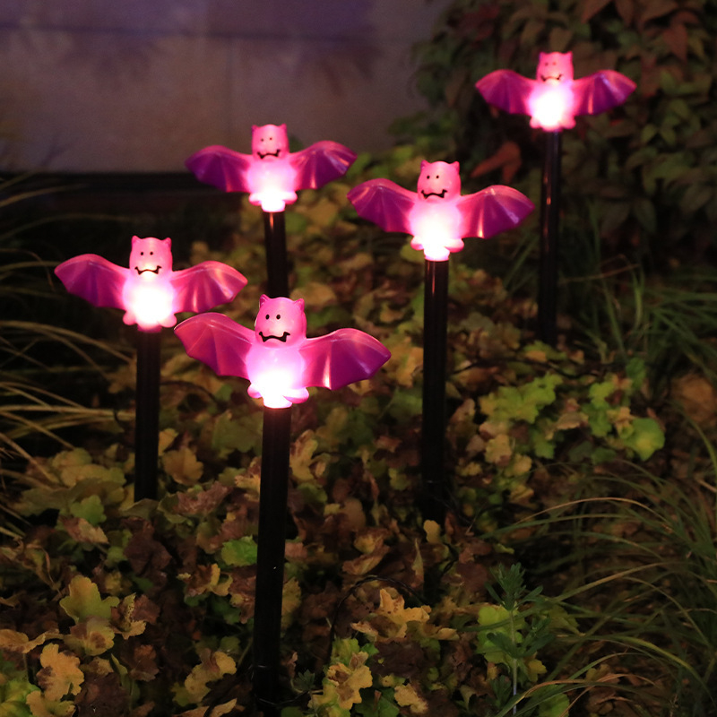 LED Helovino žemės šviestuvai pievoms ir kiemui, saulės energija, 0.06W, IP44, model Halloween Ground Solar 2