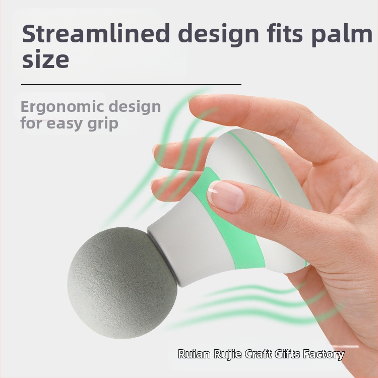 Мини масажор за мускулна релаксация – USB захранване, модел RJ-R088, една масажна глава, за шия, гръб, талия, крака, ханш и стъпала, техники удари и потупвания