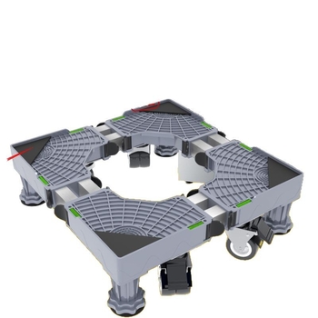 Skalbyklos pagrindas su universaliais ratukais, iš plastiko, be įrengimo