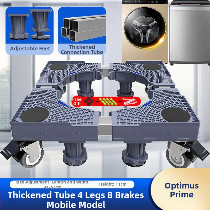 Skalbyklos pagrindas su universaliais ratukais, iš plastiko, be įrengimo