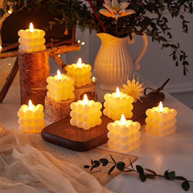 Пластмасова нощна лампа за Коледа с айсберг и коледно дърво — atmospherично осветление; стил: пасторален, модерен арт, лек лукс; Подходяща за: Коледа